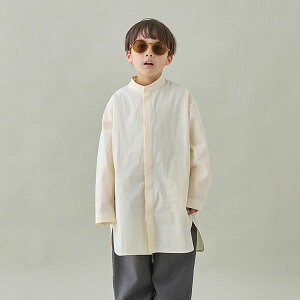 MOUN TEN. �}�E���e�� �����O�V���c �q���� dry washer long shirt(organic cotton) [MS38-1821]