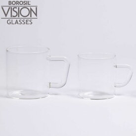 ヴィジョングラス　ボロシルヴィジョン マグ マグカップ BOROSIL VISION MUG ガラス 耐熱 食器 容器 BOROSIL VISION GLASS