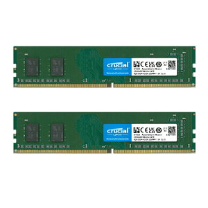2�� crucial PC�p�������[ DDR4-3200 288pin UDIMM 8GB CT8G4DFRA32A