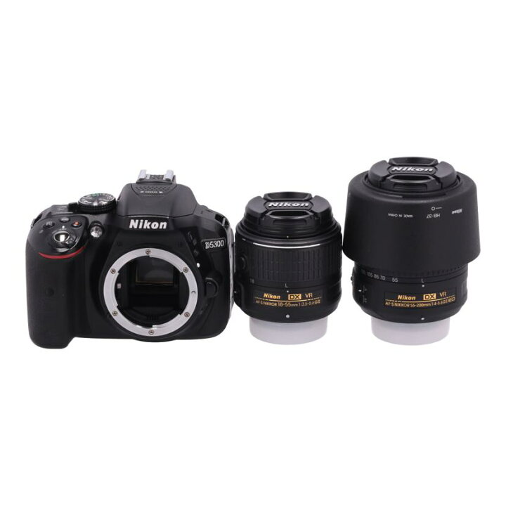 楽天市場】中古 デジタル一眼ダブルズームキットNikon ニコンD5300 