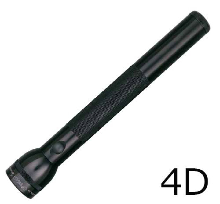 楽天市場】MAGLITE 懐中電灯 Dセル [ ブラック / 4D_(単一電池_4本 