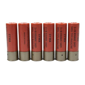 CYMA �V���b�g�V�F�� M870�V���[�Y�p 30�����U 6�{�Z�b�g M069 �V�[�} �G�A�K�� �d���K�� �K�X�K�� �T�o�Q�[���� �~���^���[�O�b�Y AIR SPORT GUN ACCESSORY �V���b�g�V�F���^�}�K�W�� �U�e�}�K�W�� �U