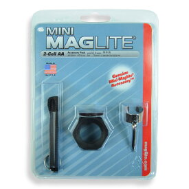 MAGLITE アクセサリーキット ミニマグライト 2AA用 レッド 交換用パーツ |MAG-LITE 懐中電灯 フラッシュライト 懐中電池 トーチ