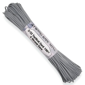 ATWOOD ROPE �^�N�e�B�J���R�[�h 30m �O���[ �A�g�E�b�h���[�v �R ���[�v �C�Ђ� �C�R gray �D�F �l�F �i�C�����R�[�h �Ђ� �~���^���[�R�[�h �p���R�[�h �T�o�C�o���R�[�h�i�C�����R�[�h