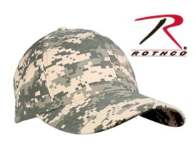 Rothco キャップ ACUデジタルカモ 8187 迷彩 | ベースボールキャップ 野球帽 メンズ ワークキャップ ミリタリーハット ミリタリーキャップ デジタルカモフラージュ ユニバーサルカモ 帽子 通販 販売 シンプル 無地