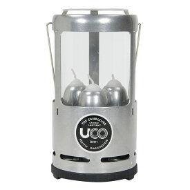 UCO キャンドルランタン キャンドリア 明るさ3倍 専用ろうそく使用 [ シルバー ] ユーコ Candlelier Candle Lantern アウトドア用 キャンプ用 照明 液体燃料式ランタン ガソリンランタン オイルランタン