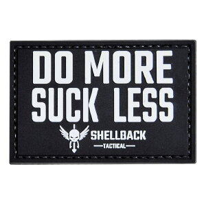 SHELLBACK TACTICAL �~���^���[���b�y�� DO MORE SUCK LESS ���o�[�� SBT-P10061-WB �V�F���o�b�N�^�N�e�B�J�� ���[�J�[���S PVC �~���^���[�p�b�` �A�b�v���P �X���[�u�o�b�W ���b�y�� �p�b�` �h�J �G���u