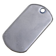 ドッグタグ プレート つや消し ステンレス 8383 ドックタグ 認識票 DOG TAG つやあり 艶あり つやなし メ…