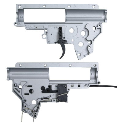 J-ARMAMENTハイレスポンスメカボックスVer.2フロント配線QSCスプリングガイド付JアーマメントQDギアボックス前側配線電動ガン部品電動エアガンパーツカスタムパーツカスタム部品交換パーツ交換部品