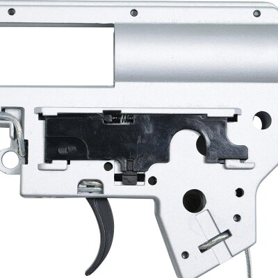 J-ARMAMENTハイレスポンスメカボックスVer.2フロント配線QSCスプリングガイド付JアーマメントQDギアボックス前側配線電動ガン部品電動エアガンパーツカスタムパーツカスタム部品交換パーツ交換部品