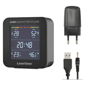 UMAREX Laserliner C AirMonitor PURE ㎞v 082.431A  PM2.5j^[ C C q LaserlinerGA[j^[ NԃT|[g CǗ E}bN