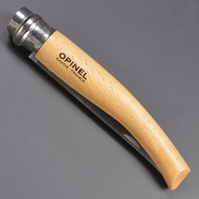 OPINEL折りたたみナイフNo10スリムナイフステンレス鋼オピネル折り畳みナイフフォルダーフォールディングナイフホールディングナイフ