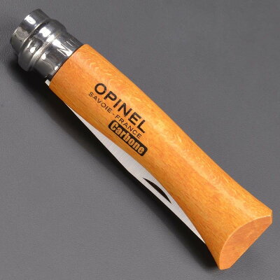 OPINEL折りたたみナイフNo7カーボンスチールオピネル折り畳みナイフフォルダーフォールディングナイフホールディングナイフ