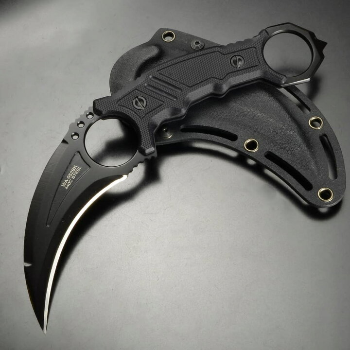 楽天市場】WithArmour カランビットナイフ Terminator 固定刃 シース 