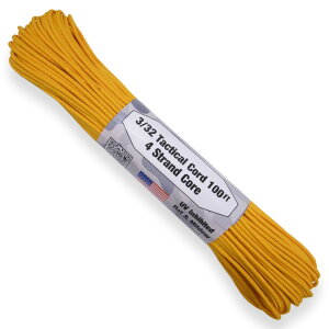 ATWOOD ROPE �^�N�e�B�J���R�[�h 30m �G�A�t�H�[�X�S�[���h �A�g�E�b�h���[�v �R ���[�v �C�Ђ� �C�R air force gold �i�C�����R�[�h �Ђ� �~���^���[�R�[�h �p���R�[�h �T�o�C�o���R�[�h�i�C�����R