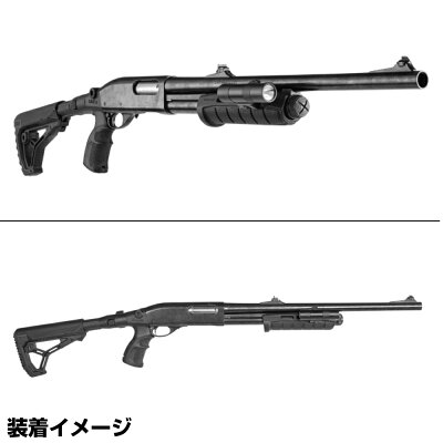 FABDEFENSEグリップ&ストックキット折り畳み式レミントンM870用FABディフェンスファブディフェンス銃床樹脂製ストックスライドストックM4スタイルサバイバルゲームサバゲー樹脂製銃床樹脂ストックライフルストックガンストックショットガングリップ銃把