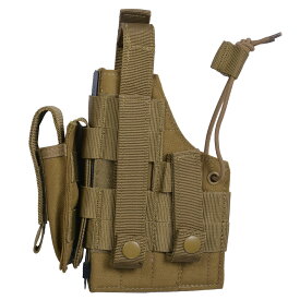 CONDOR ホルスター グロック両利き用 H-GLOCK [ コヨーテブラウン ] H-GLOCK-001 CODOR ケース MOLLE モールモジュラーホルスター MOLLEホルスター モール モーリー PALSホルスター ミリタリーホルスター 軍用ホルスター