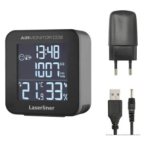 UMAREX Laserliner C AirMonitor CO2 ㎞v 082.427A  CO2j^[ C _Yf CA[ Ǘ xx\ xZT[ NԃT|[g