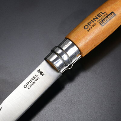 OPINEL折りたたみナイフNo8カーボンスチールオピネル折り畳みナイフフォルダーフォールディングナイフホールディングナイフ