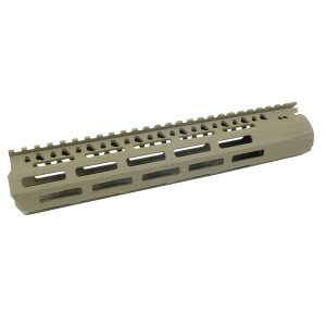 BCM �n���h�K�[�h MCMR M-LOK �A���~������ M4/AR15�p [ �t���b�g�_�[�N�A�[�X / 10�C���` ] �č��� Bravo Company Manufacturing �u���{�[�J���p�j�[MFG �A�����J�� Made in USA Gunfighter M���b�N Free Float Handguard �K