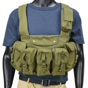 CONDOR �`�F�X�g���O 7Pocket M4�}�K�W��6�{ CR [ �I���[�u�h���u ] OUTDOOR �R���h���A�E�g�h�A �e��� M16�}�K�W���|�[�` M16�}�O�|�[�` �T�X�y���_�[ Chest Rig ���[�h�L�����A���O �^�N�e�B�J�����O 