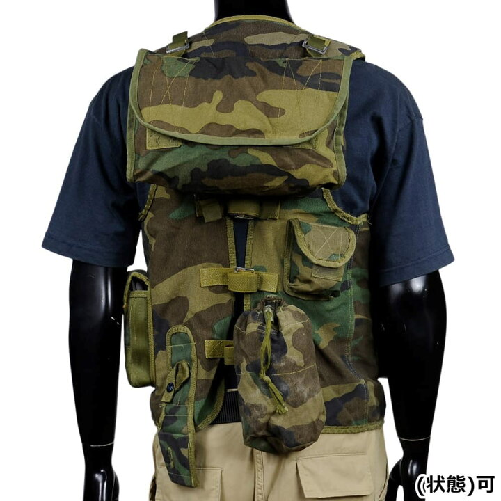 楽天市場】トルコ軍放出品 タクティカルベスト 迷彩 リアポケット付 
