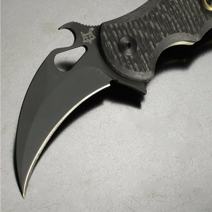 楽天市場】FOX KNIVES 折りたたみナイフ TITANIUM FRAME LOCK カラン  