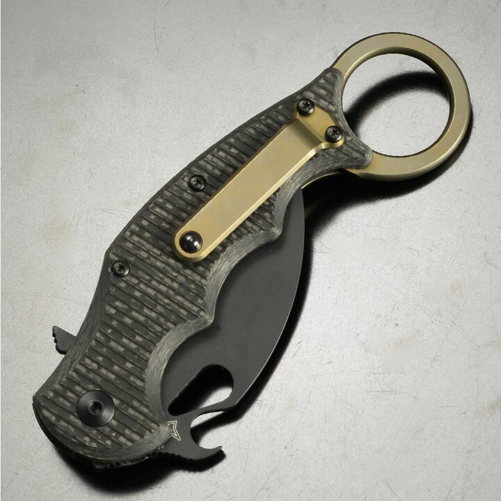 楽天市場】FOX KNIVES 折りたたみナイフ TITANIUM FRAME LOCK カラン  