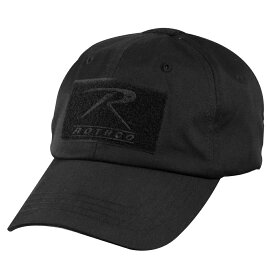 Rothco タクティカルオペレーターキャップ Tactical Operator Cap 9362 [ ブラック ] ベースボールキャップ ロスコ CAP マリーンキャップ 野球帽 メンズ ワークキャップ ハット ミリタリーキャップ 帽子 通販 販売 シンプル 無地 軍用 ミリタリー