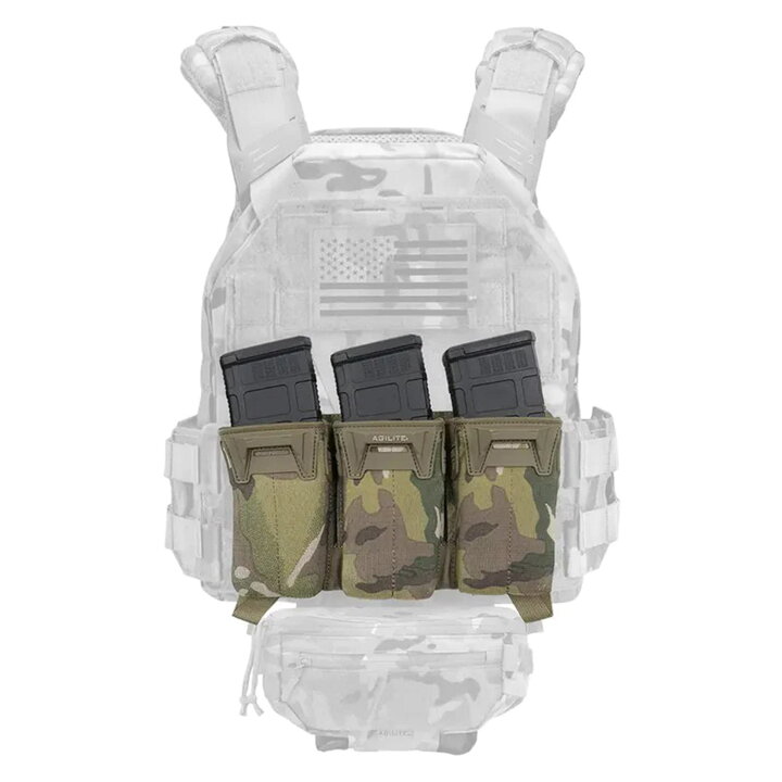 楽天市場】AGILITE トリプルマガジンポーチ 5.56弾マガジン対応 PINCER 