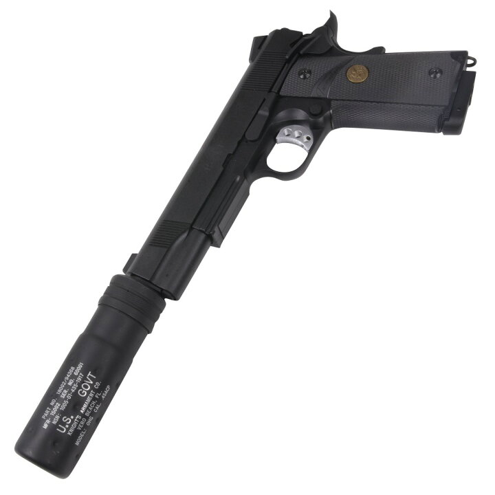 楽天市場】Carbon8 アウターバレル サイレンサー対応 アルミ BK M45 
