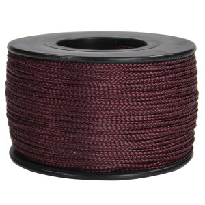 ATWOOD ROPE �i�m�R�[�h 0.75mm �}���[�� �A�g�E�b�h���[�v ARM Nano cord Maroon �R �ЊQ �ً} �ɍ� �i�C���� �|���G�X�e�� �i�C�����R�[�h �Ђ� �� ���� �i�m�p���R�[�h �}�C�N���R�[�h �~�j�R�[�h ��