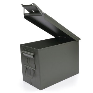 �A���J�� FAT .50�L�����o�[ �X�`�[���� �e��P�[�X PA108 .50cal SAW 3kg �e�� �A�����J�� AMMO CAN �A�����{�b�N�X 200Round M249 Box �h���� �A���� �A������ �A���{�b�N�X �A�[���{�b�N�X �e��{�b�N�X