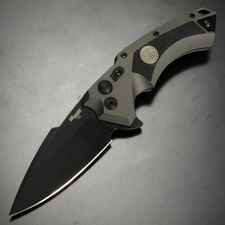 楽天市場】HOGUE 折りたたみナイフ SIG SAUER X5 フリッパー 3.5インチ  