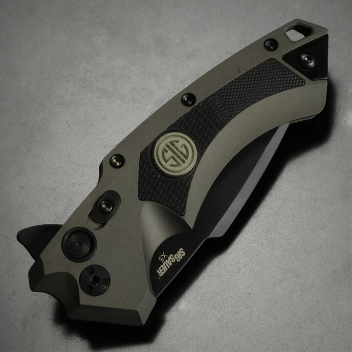 楽天市場】HOGUE 折りたたみナイフ SIG SAUER X5 フリッパー 3.5インチ  