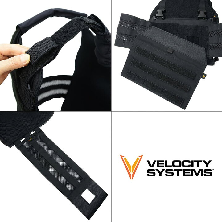 楽天市場】VELOCITY SYSTEMS プレートキャリア SCARAB LT [ ブラック 