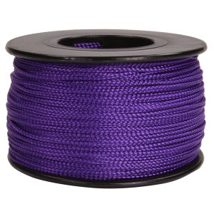 ATWOOD ROPE �i�m�R�[�h 0.75mm �p�[�v�� �A�g�E�b�h���[�v ARM Nano cord �� Purple �R �ЊQ �ً} �ɍ� �i�C���� �|���G�X�e�� �i�C�����R�[�h �Ђ� �� ���� �i�m�p���R�[�h �}�C�N���R�[�h �~�j�R�[�h 