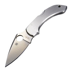 spyderco ドラゴンフライ VG-10 SS 直刃 Spyderco VG-10/SS ロックバック式 折りたたみ 総ステンレス ハンドオープン キーホルダーナイフ キーチェーンナイフ キーリングナイフ ミニチュアナイフ フォールディングナイフ 折り畳みナイフ 折りたたみナイフ 折り畳み式ナイフ