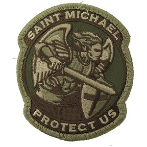 MIL-SPEC MONKEY ~^[pb` ~JG Saint-Michael Modern hJ xN 00160 [ }`J ] MSM ~XybNL[ Vg~JG Vg~JG SAINT MICHAEL PROTECT US ~^[by