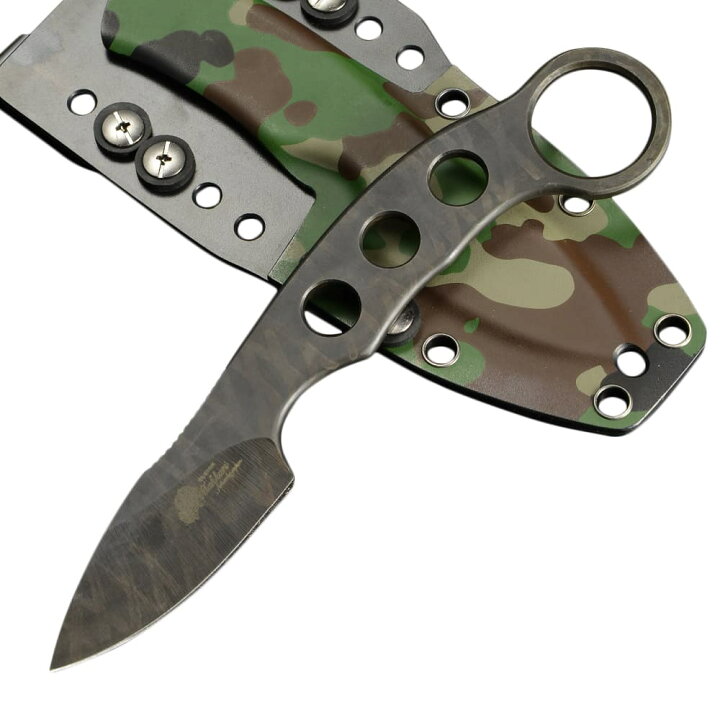 楽天市場】Makkari knives スケルトンナイフ 間狩純平作 ポケット 