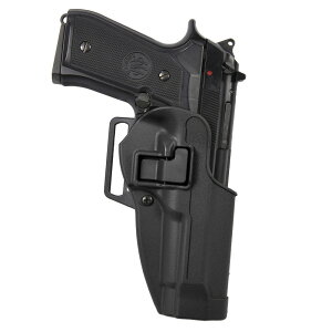 BLACKHAWK Serpa CQC�z���X�^�[ Beretta �x���b�^92/96/M9 [ �u���b�N / �E���� ] �u���b�N�z�[�N ���� 9296 410504OD-R | �V�F���p BHI �q�b�v�z���X�^�[ CQB�z���X�^�[ �ߐڊi�� ���e�X �x���g�z���X�^�[ LV2��