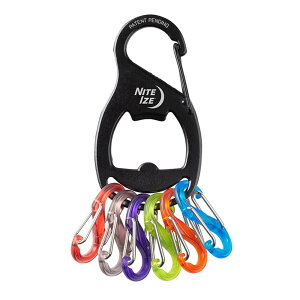 NITE IZE L[z_[ KEYRACK+ S-BINER L[bNEvX Sri6 𔲂t KRB2 [ ubN ] NITE-IZE KRB0301 | L[Oz_[ L[O L[`F[ ʔ ̔ ~^[t@bV R