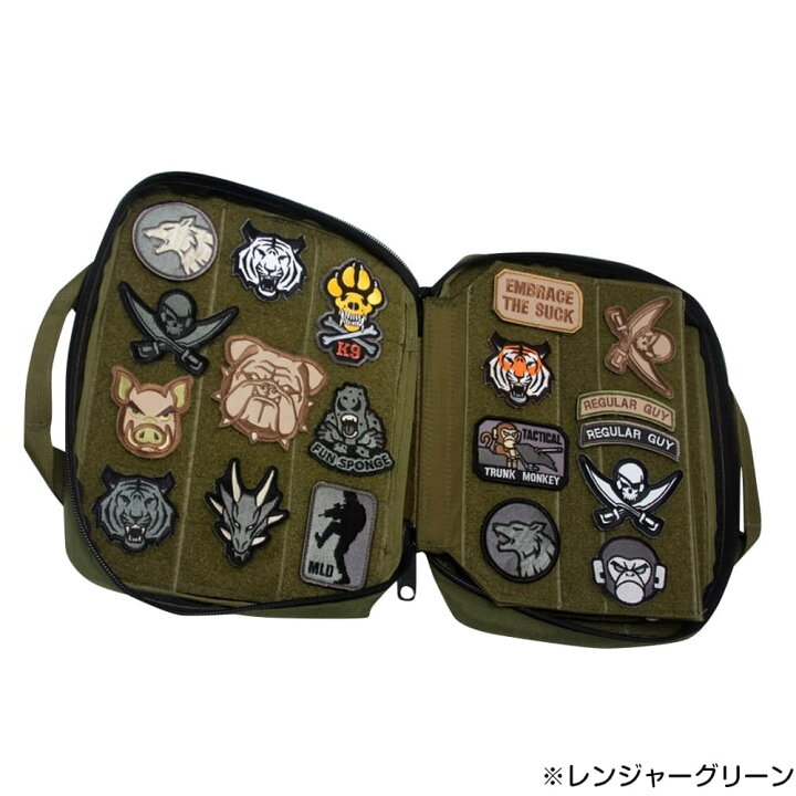 楽天市場】MIL-SPEC MONKEY パッチブック コレクション収納用 パッチ 