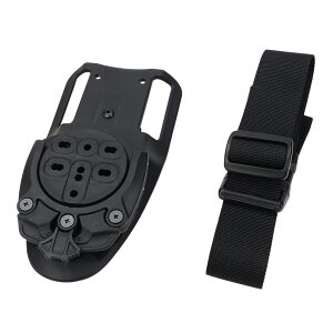 WoSporT �x���g�v���b�g�t�H�[�� Tek-Mount DUTY�h���b�v �X�g���b�v�t�� GB-ACC-22 [ �u���b�N ] �E�H�[�X�|�[�g Tek Mount �N�C�b�N�R�l�N�g�}�E���g�V�X�e�� �E�H�[�X�|�[�c �x�[�X�A�_�v�^�[ �x���g