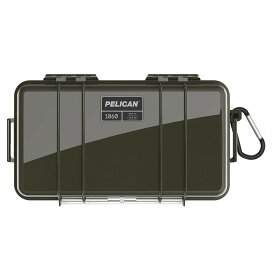 ペリカン PELICAN マイクロケース 1060 [ ソリッド / ODグリーン ] クリア ブラック CBK 透明 防水ケース 携帯電話 デジカメケース 保護ケース ダイビング プラスチックボックス プラスチックケース 防水ボックス