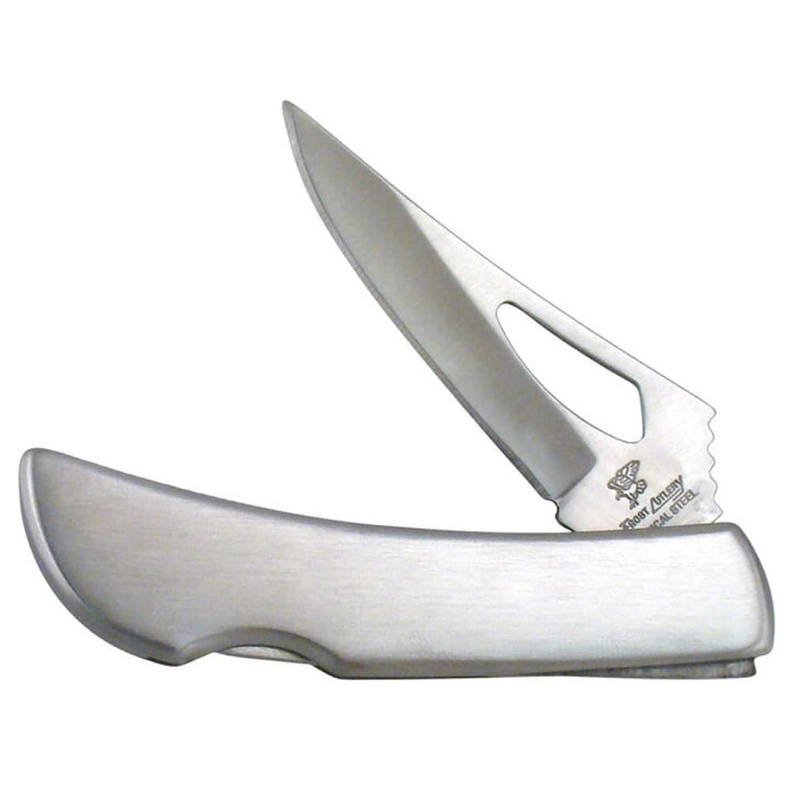 楽天市場】Frost Cutlery 折りたたみナイフ Silver Hawk ステンレス 15 