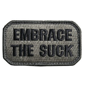 MSM �~���^���[�p�b�`Embrace The Suck �x���N���t�� [ ACU�_�[�N ] MIL-SPEC MONKEY ���b�y�� �A�b�v���P �T�o�Q? �~���^���[���b�y�� �X���[�u�o�b�W �p�� �C���O���b�V�� English �������胏�b�y�� �p�b