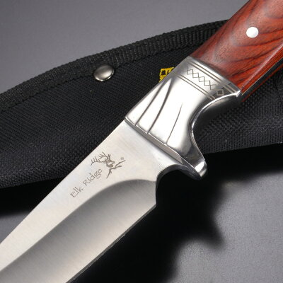 ElkRidgeアウトドアナイフER-148ジェントルマンズマスターカトラリーエルクリッジ登山魚釣りフィッシングナイフキャンプナイフ狩猟サバイバルナイフシースナイフ