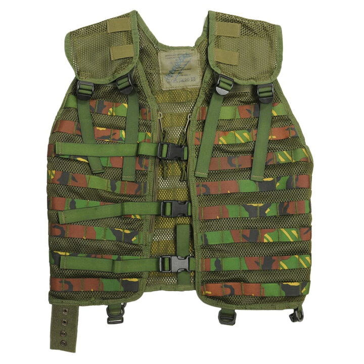 楽天市場】オランダ軍放出品 モジュラーベスト MOLLE対応 迷彩柄 [ L 
