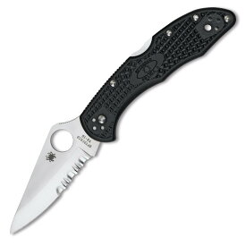 SPYDERCO 折りたたみナイフ C11PSBK デリカ4 DELICA4 | Spyderco 折り畳みナイフ フォルダー フォールディングナイフ ホールディングナイフ 折り畳み式ナイフ 折りたたみ式ナイフ